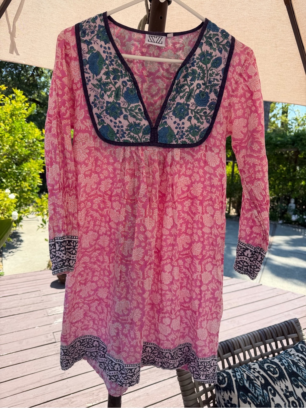 SZ block print dress